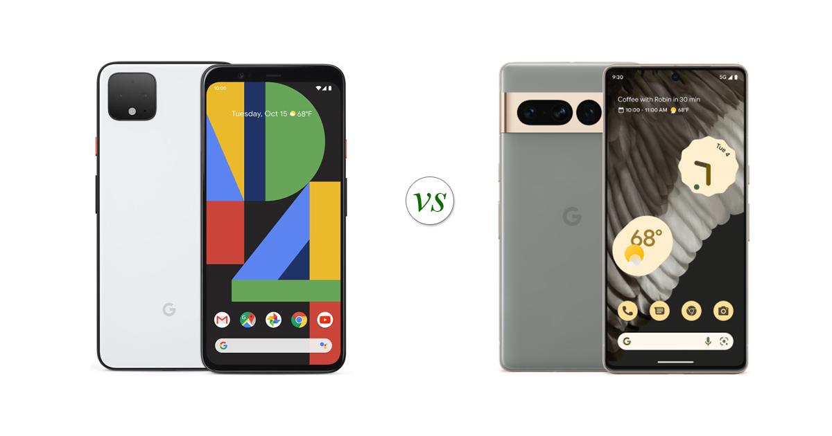 pixel 4 xl vs pixel 7 pro