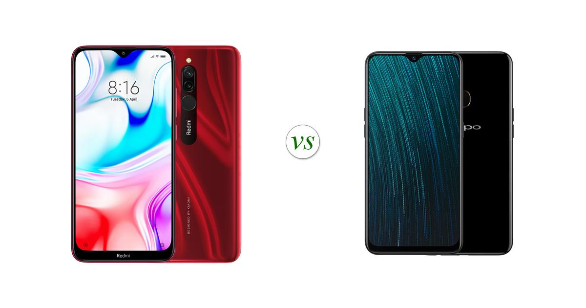 oppo a5s vs redmi note 8