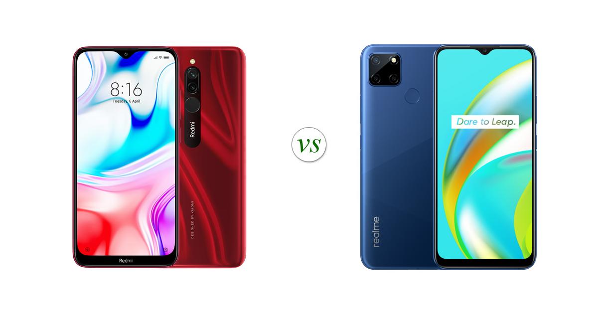 realme 8 vs redmi 12c