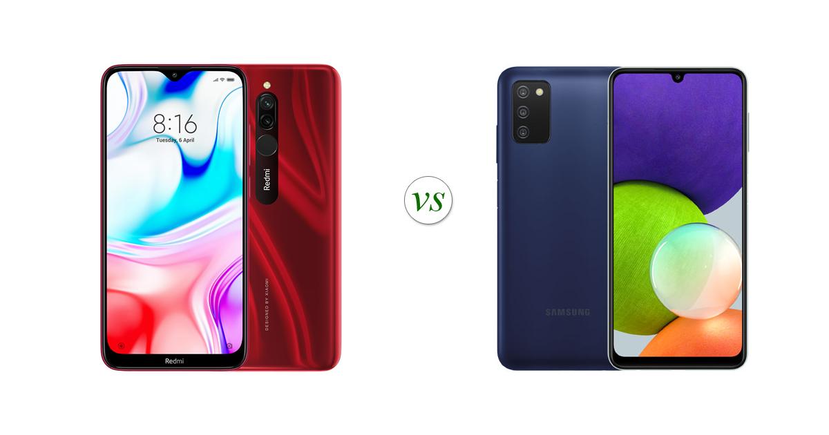 samsung a03s vs redmi 8