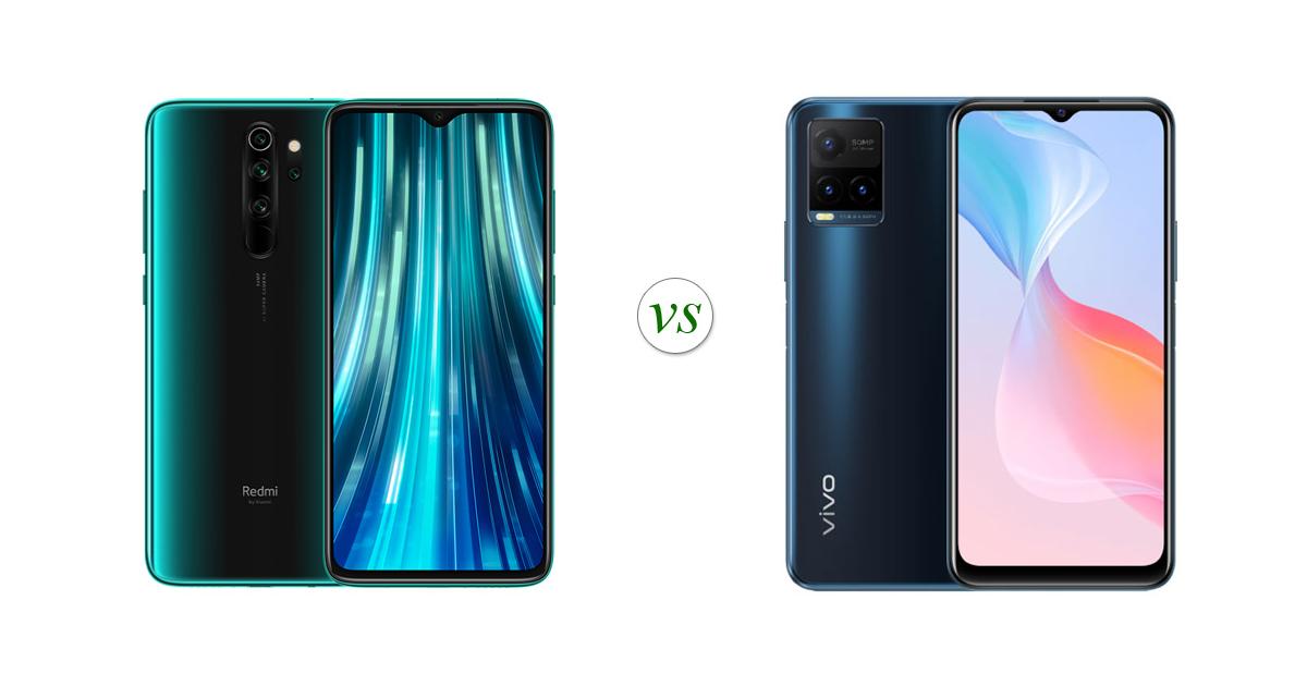 vivo y21 vs redmi note 8 pro