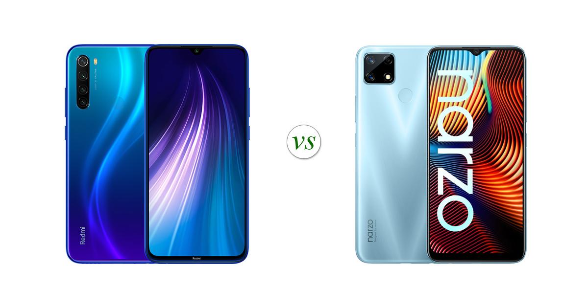 compare realme narzo 20 and redmi note 9 pro