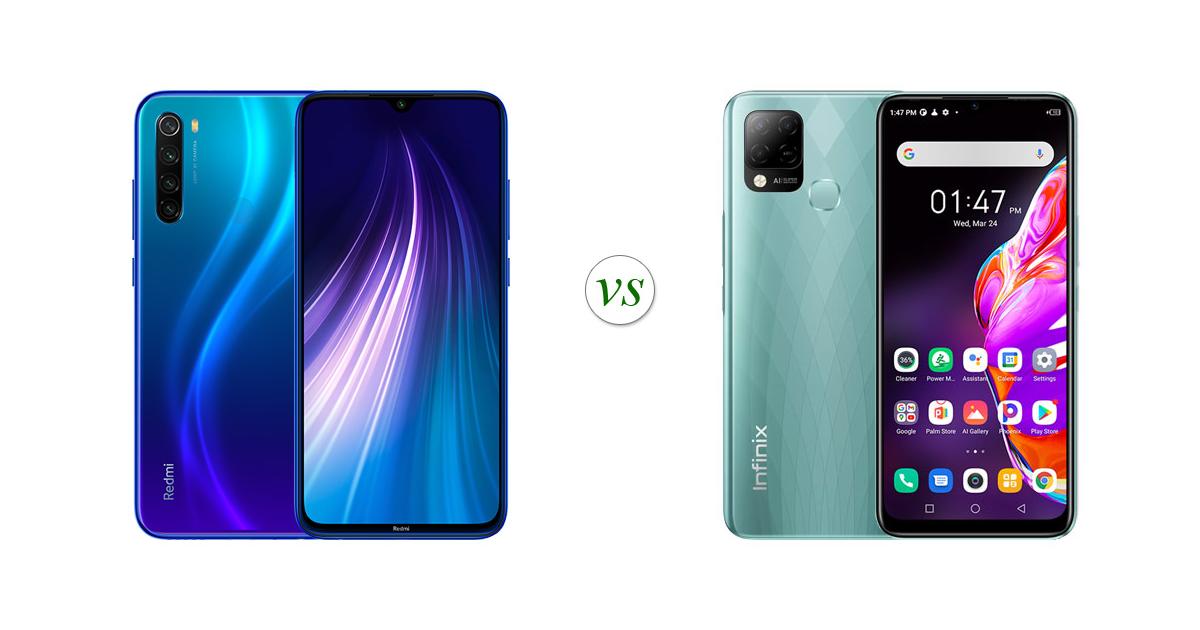 redmi note 8 vs infinix hot 10s