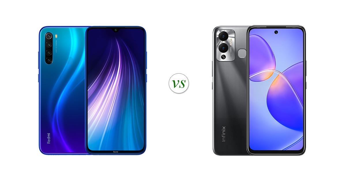 redmi note 8 vs infinix hot 12