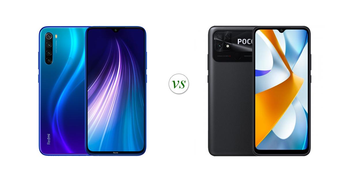 poco c40 vs redmi note 8 pro