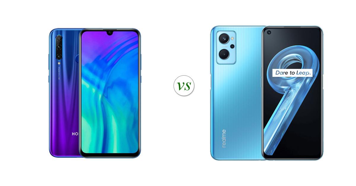 Honor 20 Lite vs realme 9i: Side by Side Specs Comparison