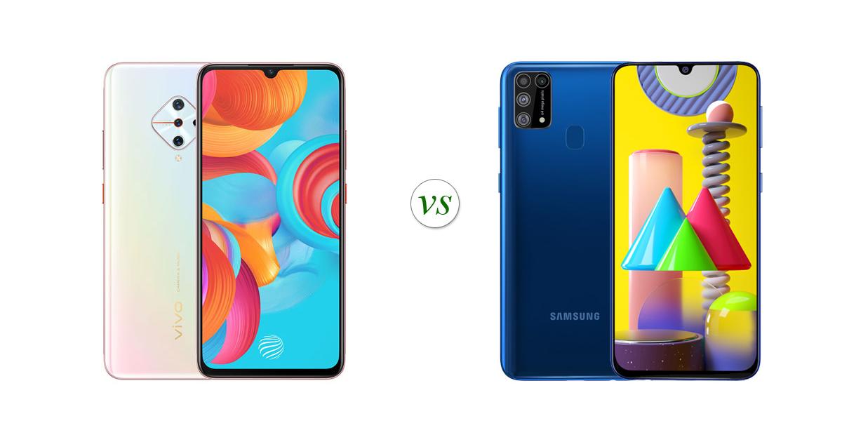 vivo s1 compare samsung m31