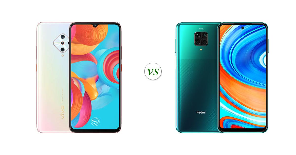 redmi note 9 pro compare vivo s1 pro