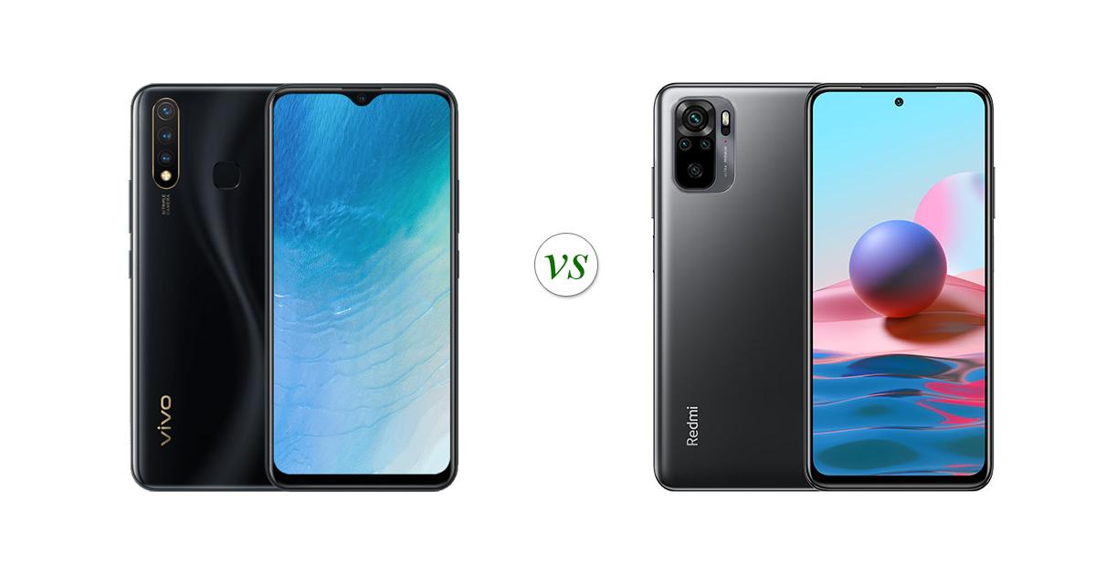 vivo y19 vs redmi note 10