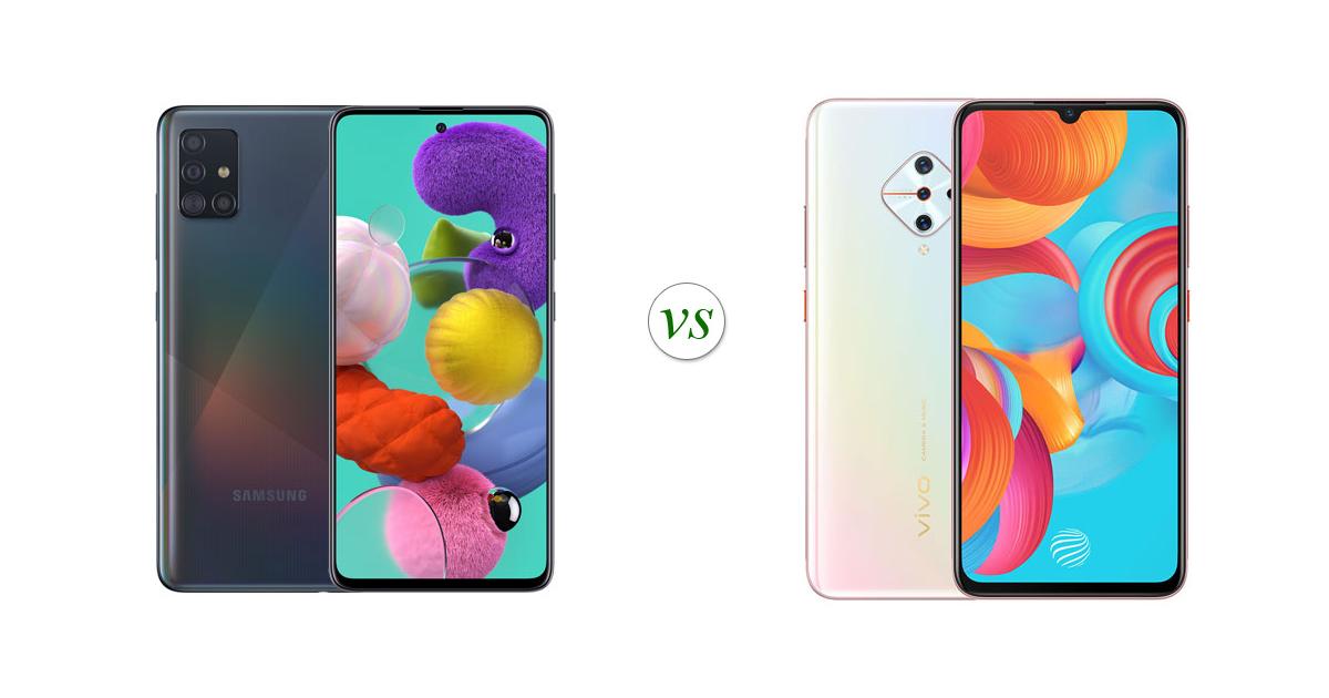 vivo s1 compare samsung m31