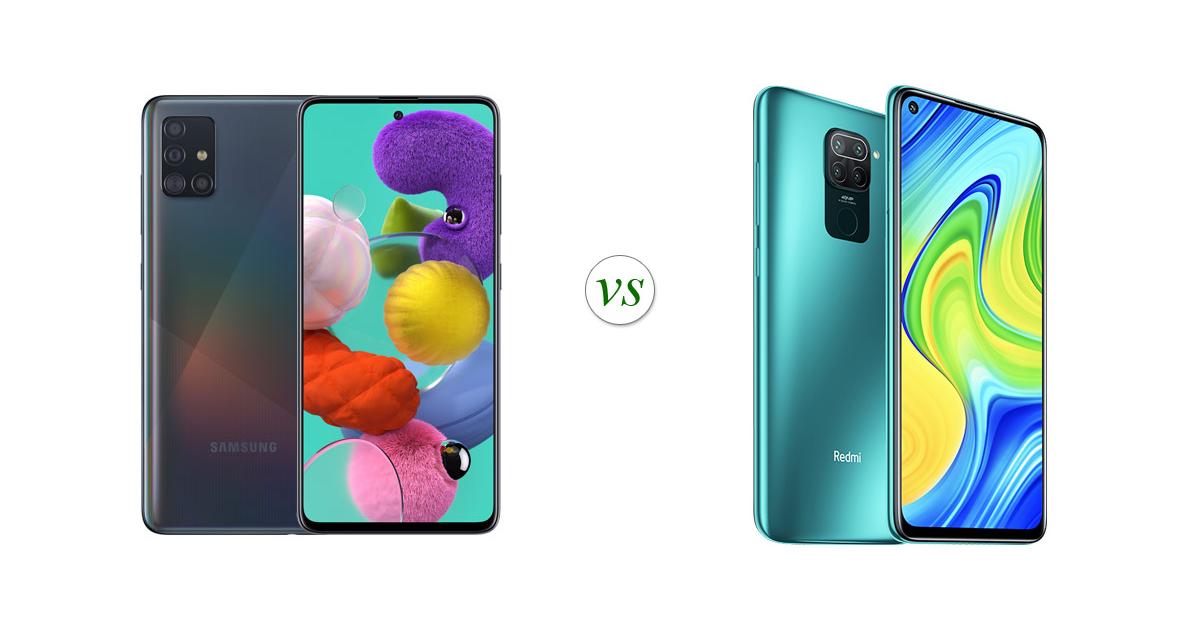 redmi note 9 vs samsung a53