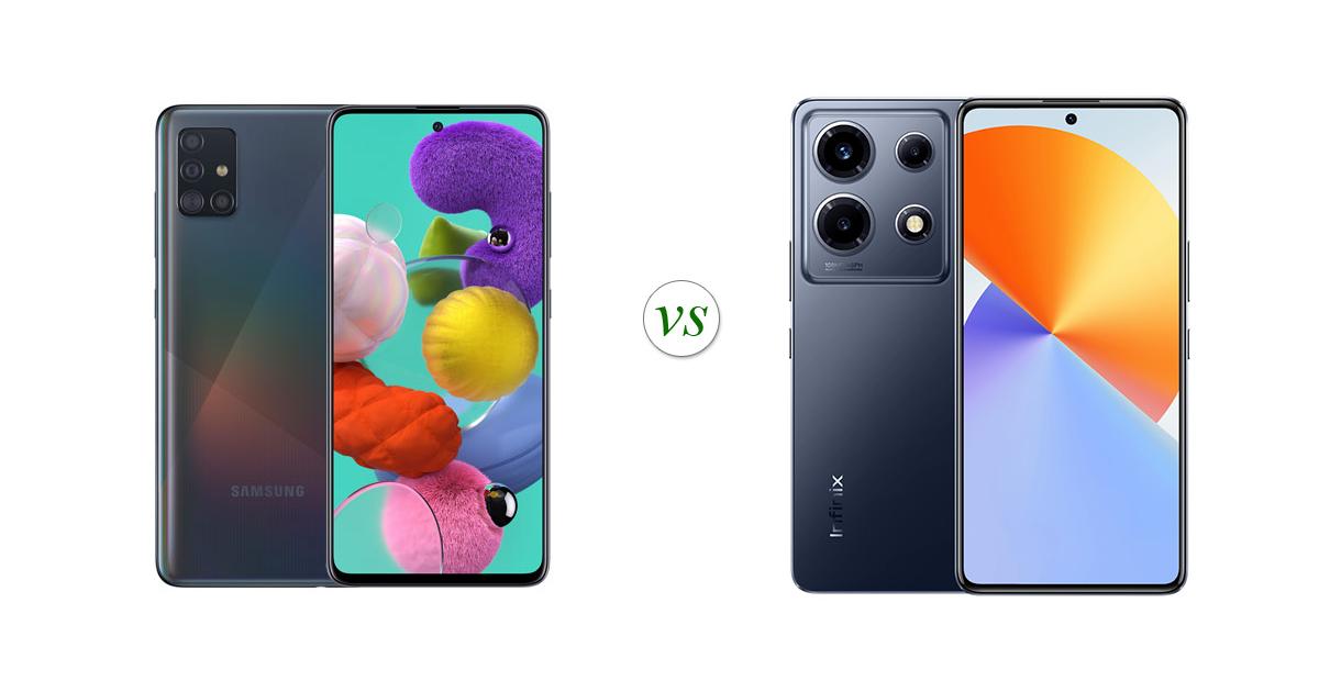 samsung a51 vs infinix note 11