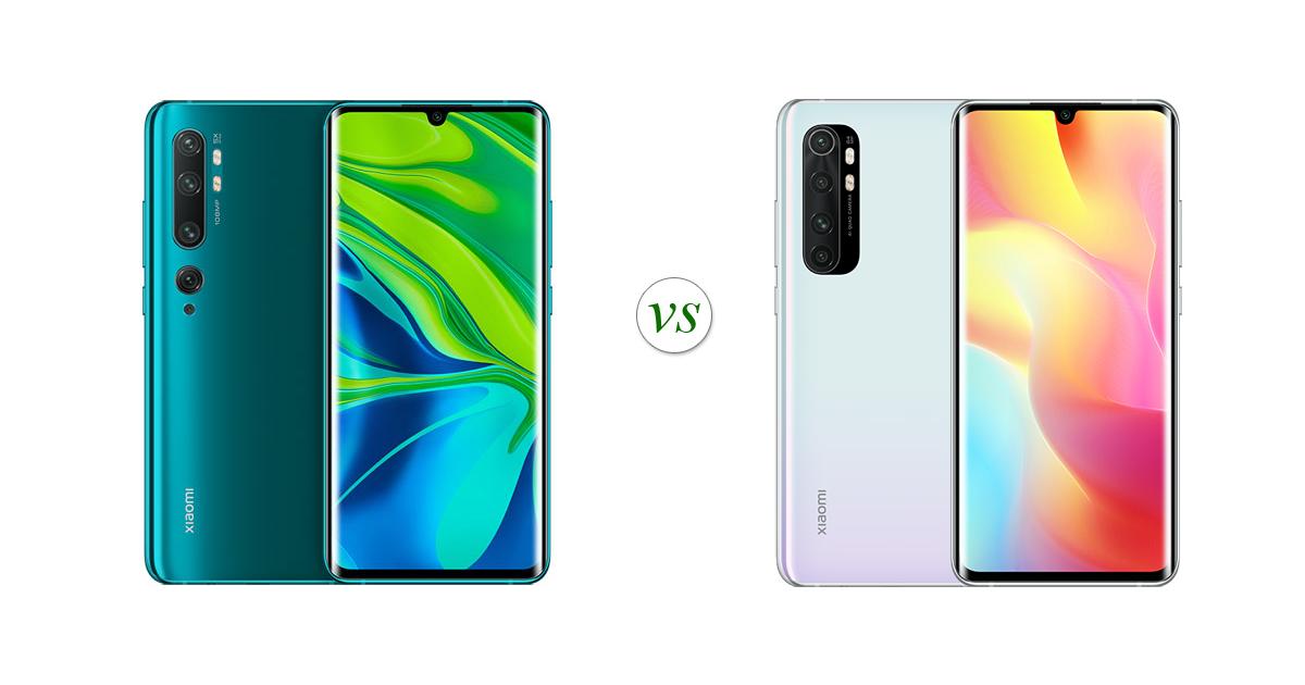 mi note 10 lite vs mi 10t pro