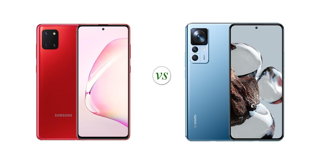 samsung note 10 lite vs mi 11t