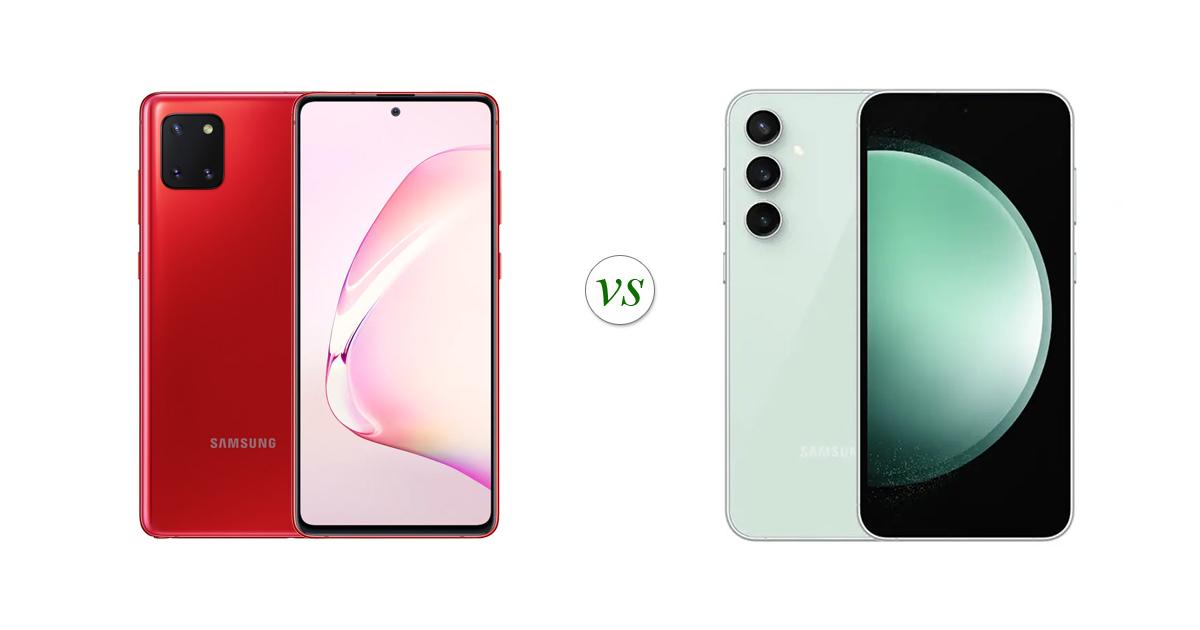 redmi note 9 vs samsung s23 fe