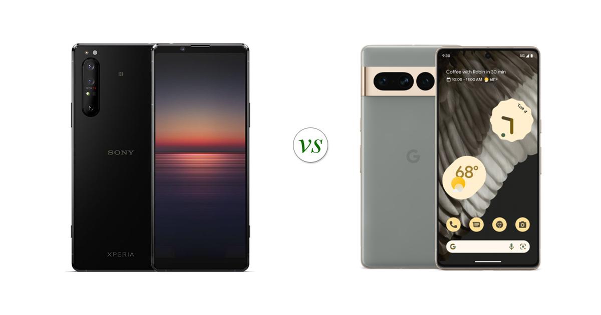 sony xperia 1 mark 4 vs google pixel 7 pro