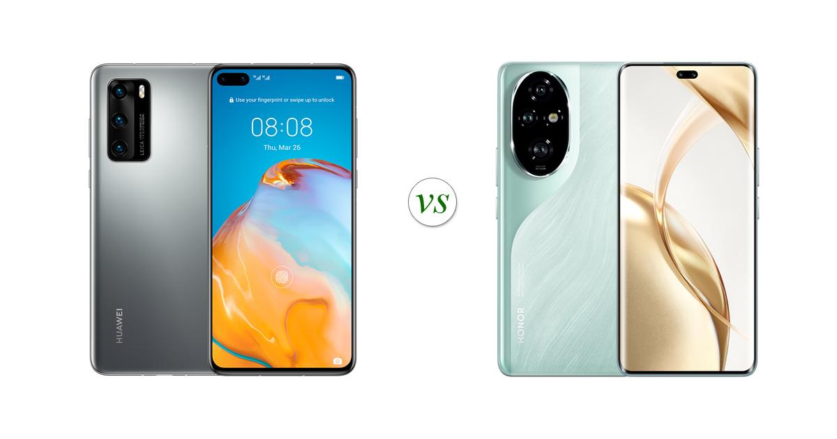 Huawei P40 vs HONOR 200 Pro: Side by Side Specs Comparison