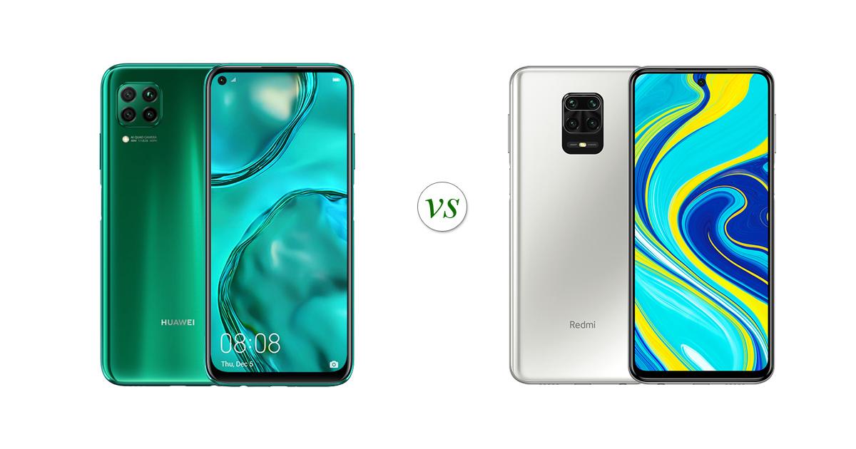 huawei nova 7i vs redmi note 9s