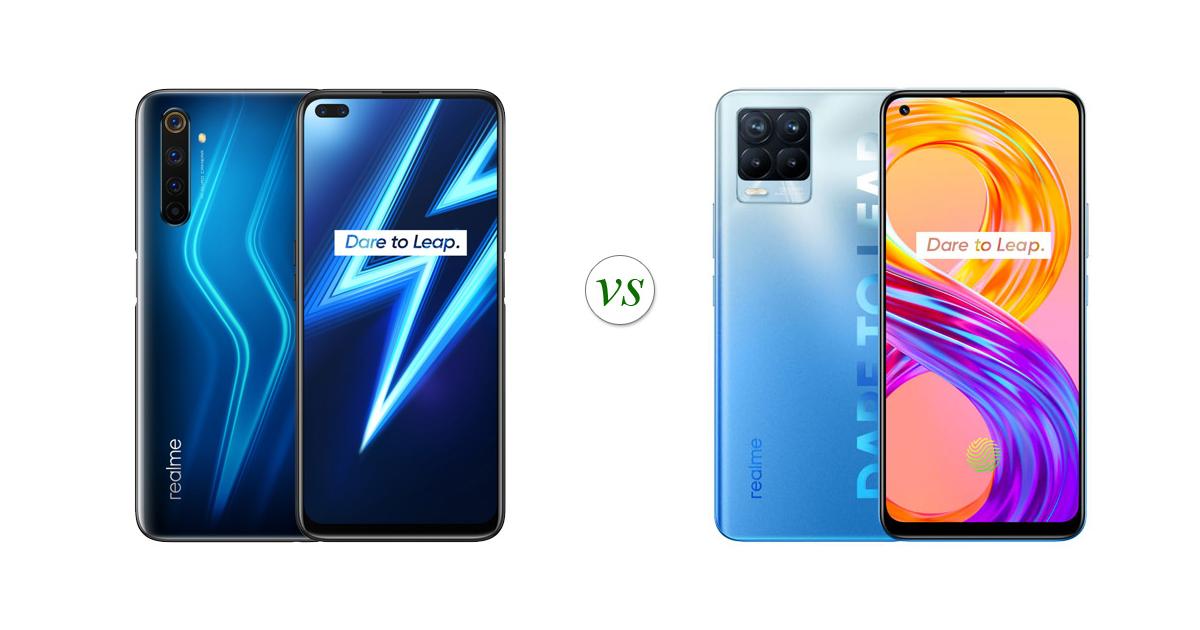 realme 8 vs realme 6 pro gsmarena