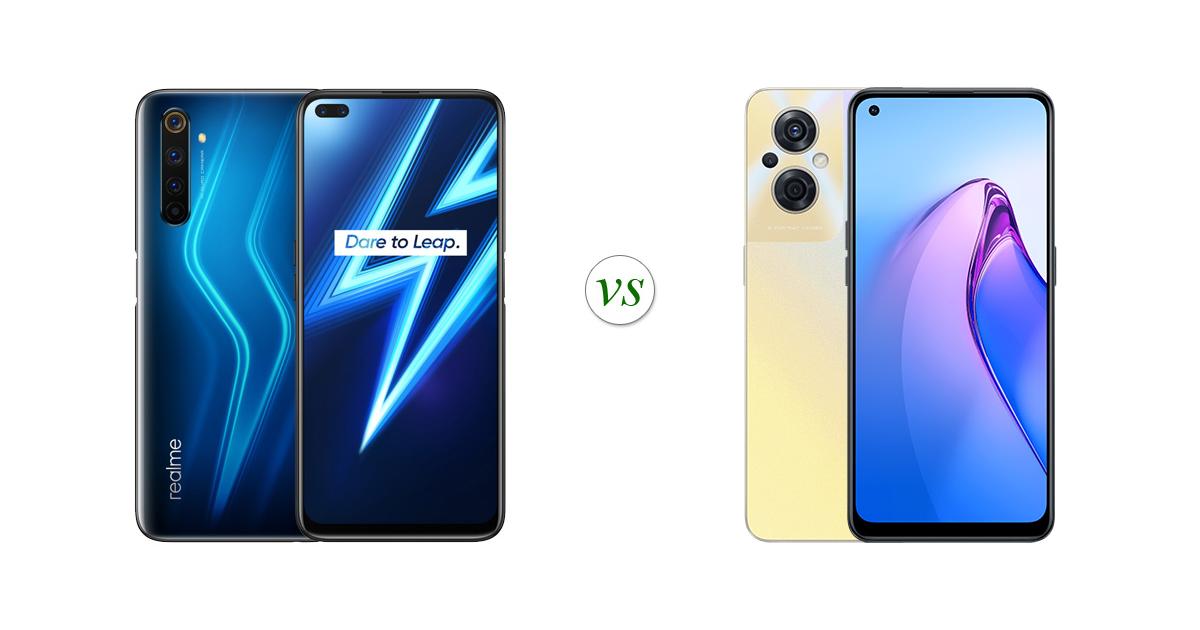 oppo reno 6 5g vs realme 8