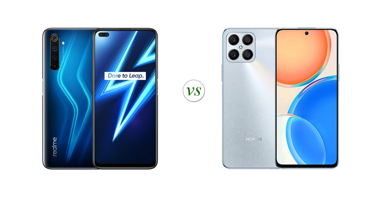 realme 6 pro vs honor 8x