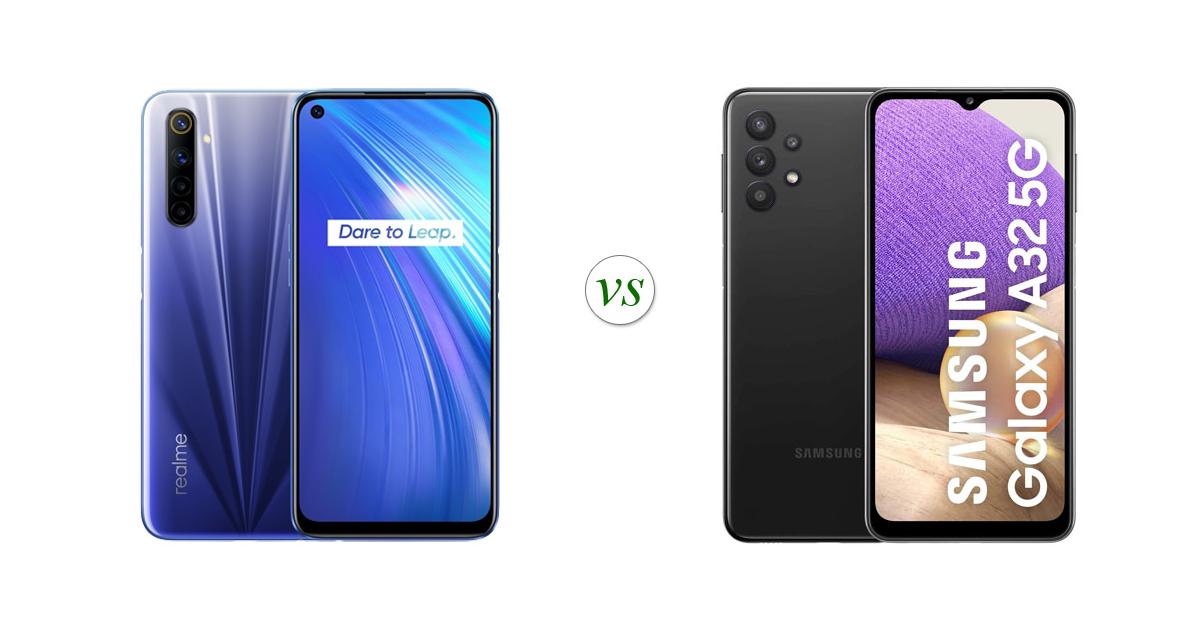 realme 6 vs samsung a32