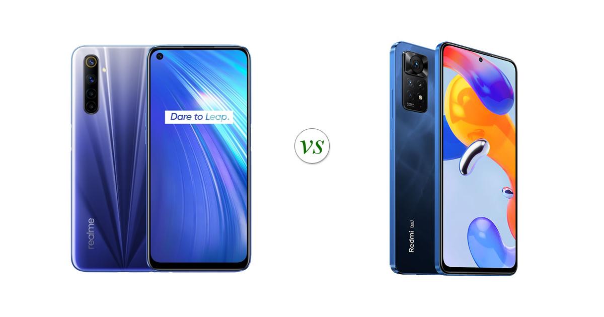 realme 6 vs redmi note 11 pro 5g