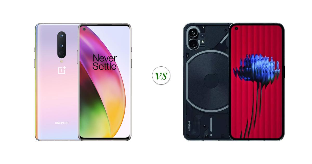 nothing phone 1 vs iphone 8