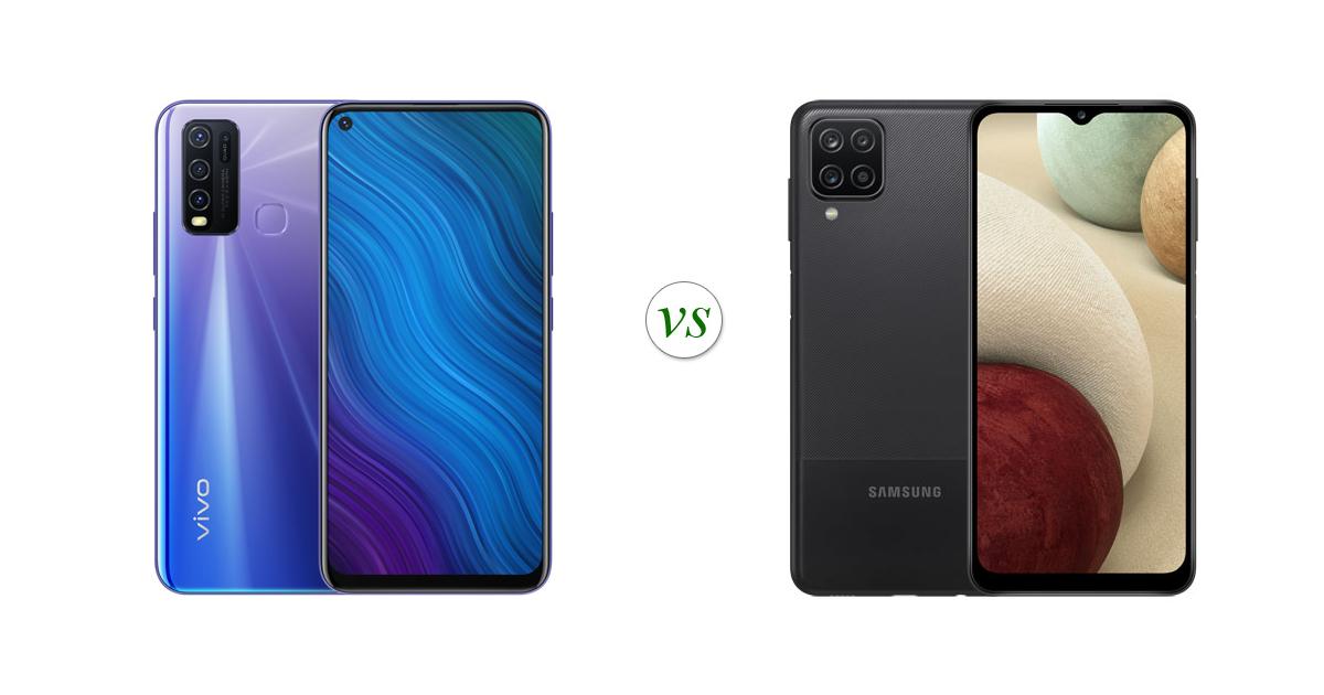 samsung a12 vs vivo y50