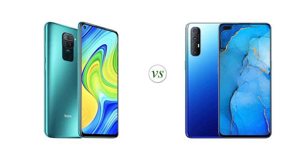 oppo reno 3 vs xiaomi mi note 10 lite