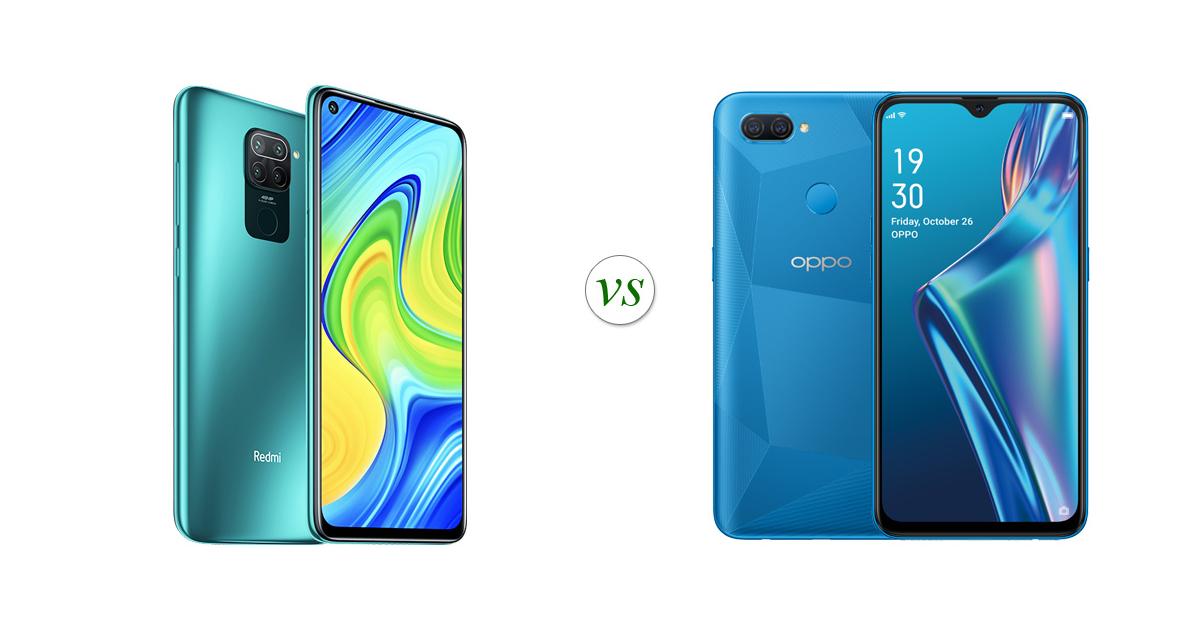 oppo a12 vs redmi note 9