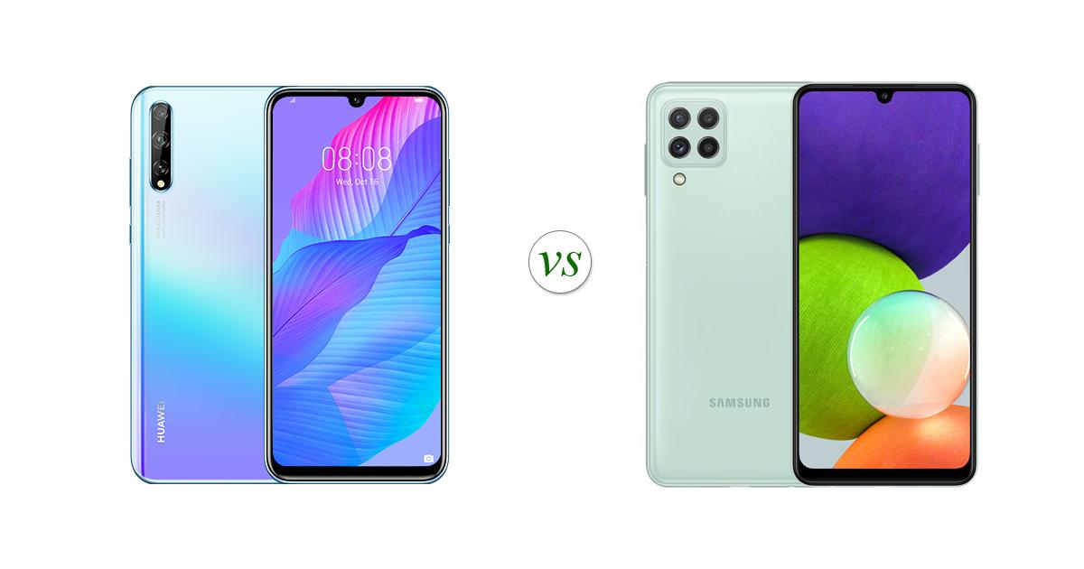 Huawei Y8p vs Samsung Galaxy A22: Side by Side Specs Comparison