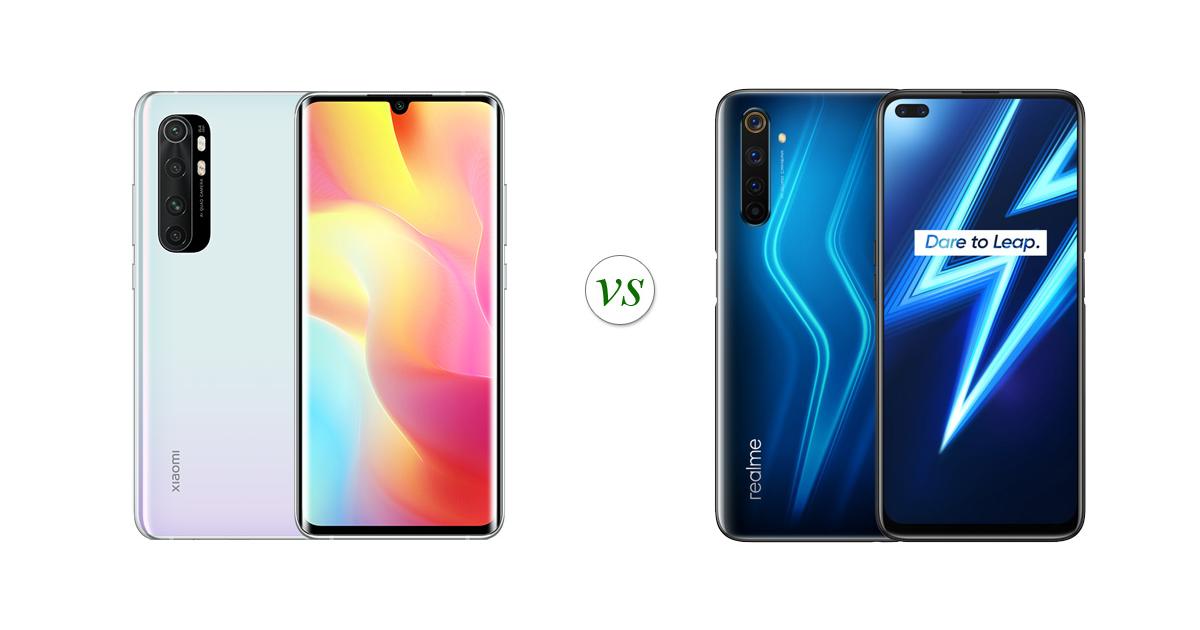 note 10 lite vs realme 6 pro