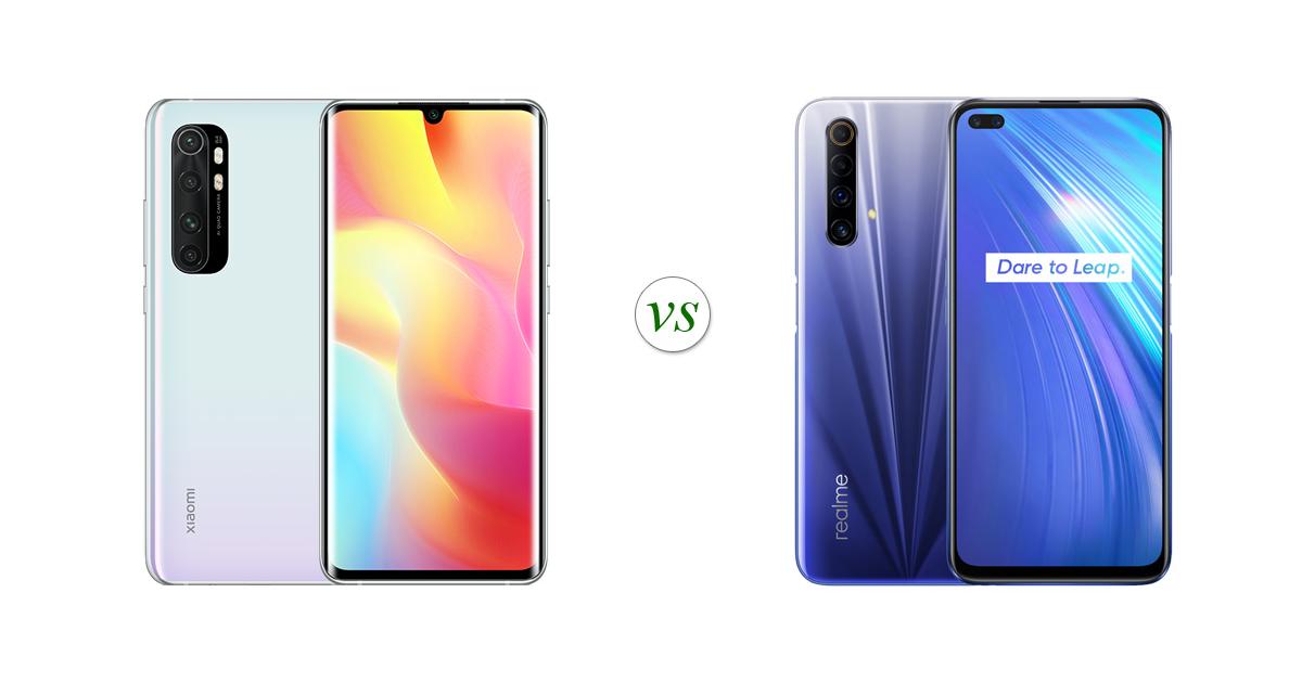 note 10 lite vs realme 6 pro