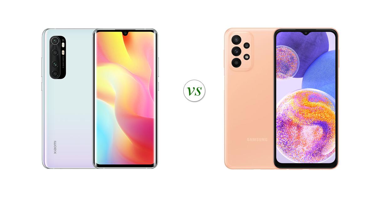 redmi note 10s vs galaxy a23