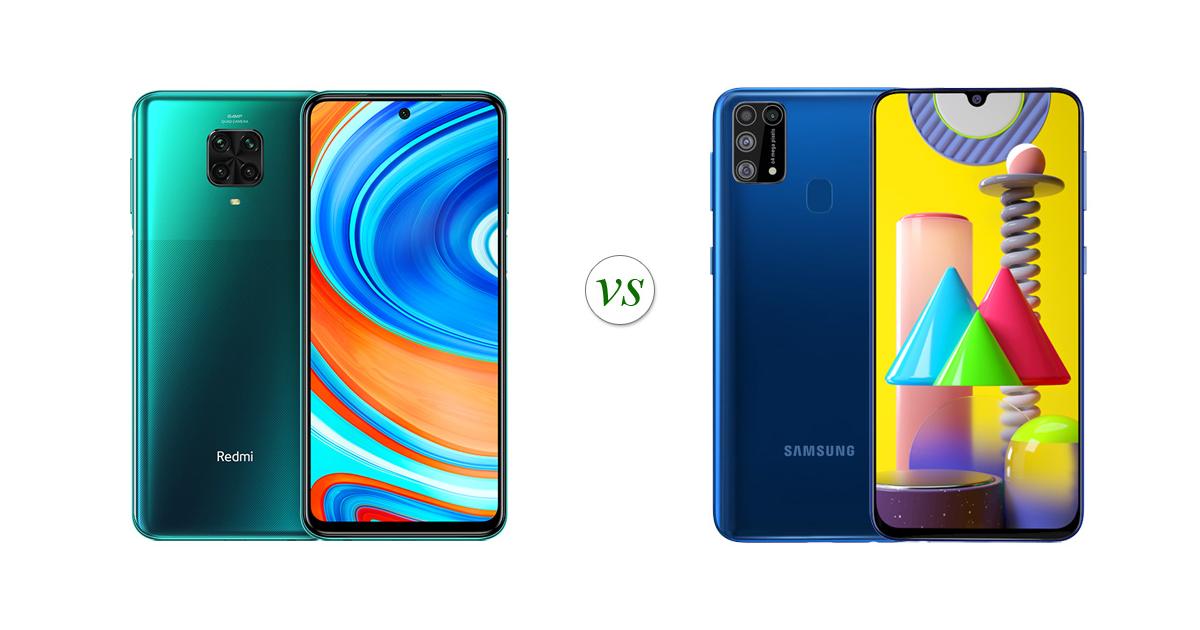 redmi note 9 pro and samsung m31