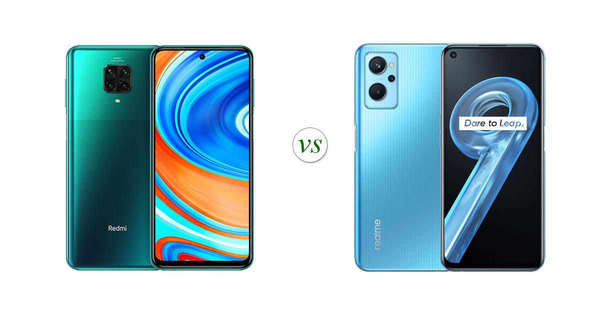 redmi note 9 pro vs realme 9