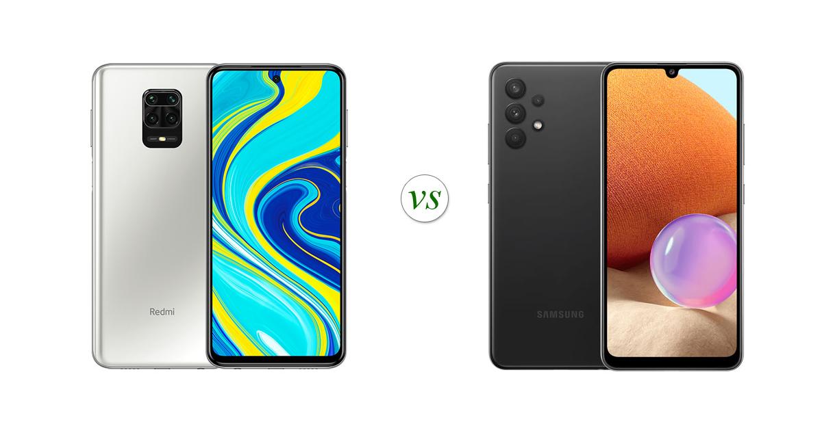 redmi note 9 vs samsung a32