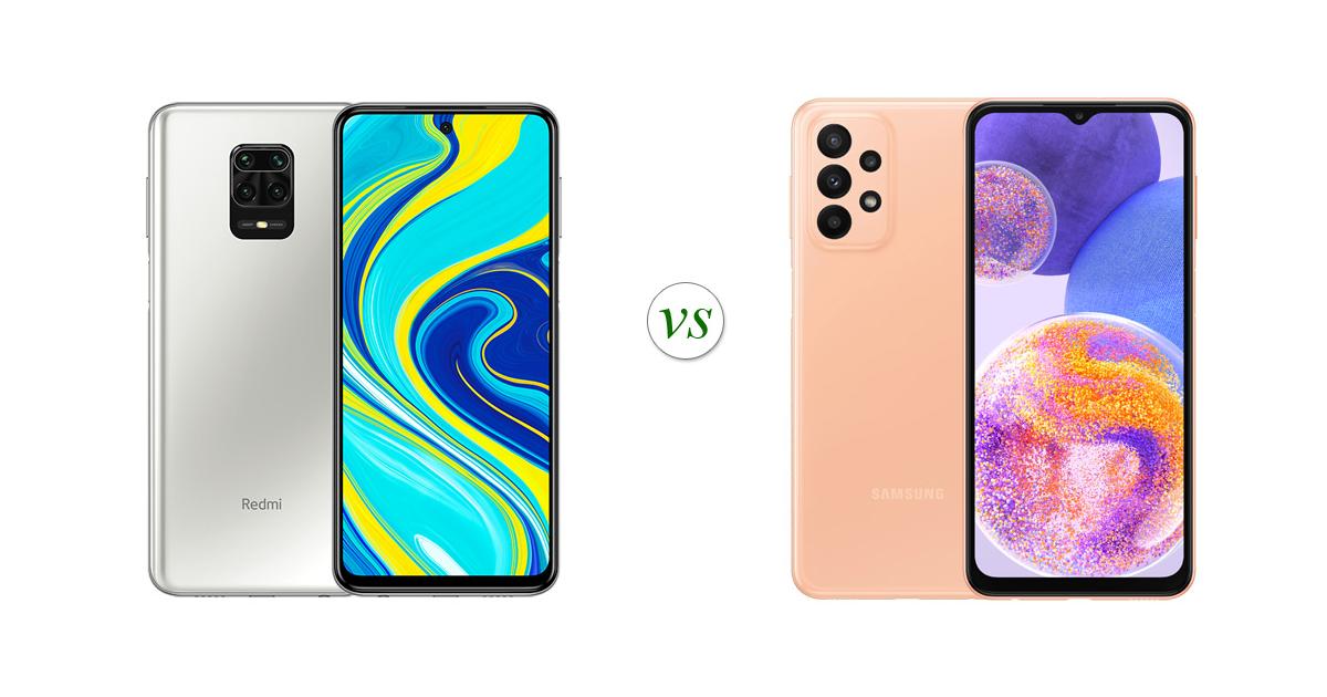 samsung a23 vs note 10s