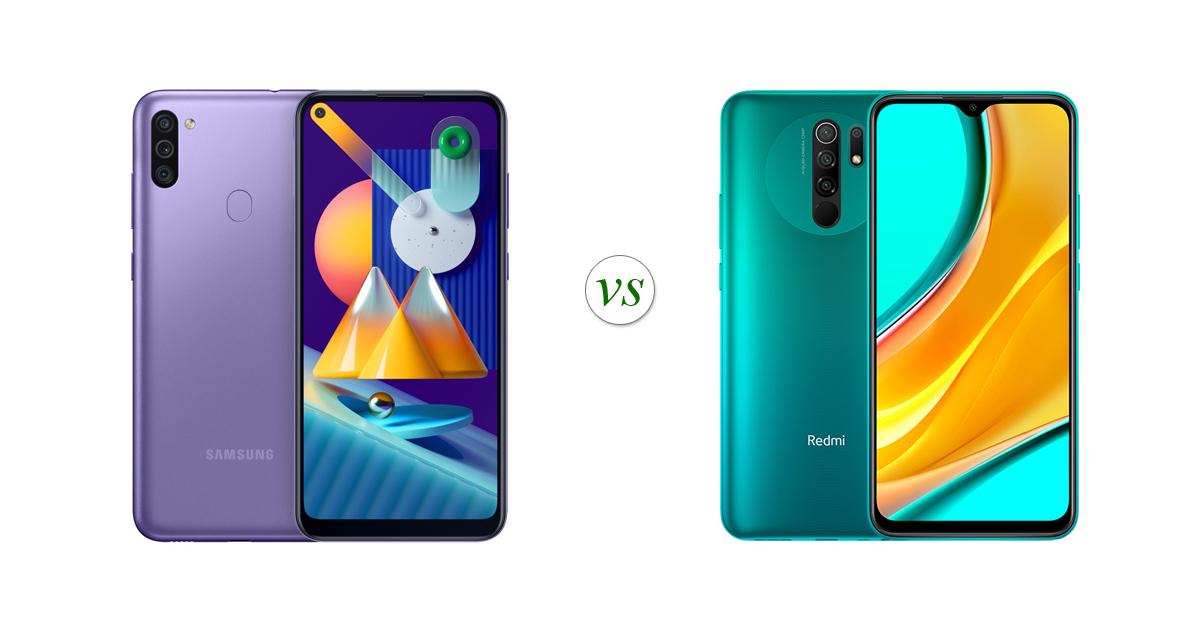 samsung m11 vs redmi 9a