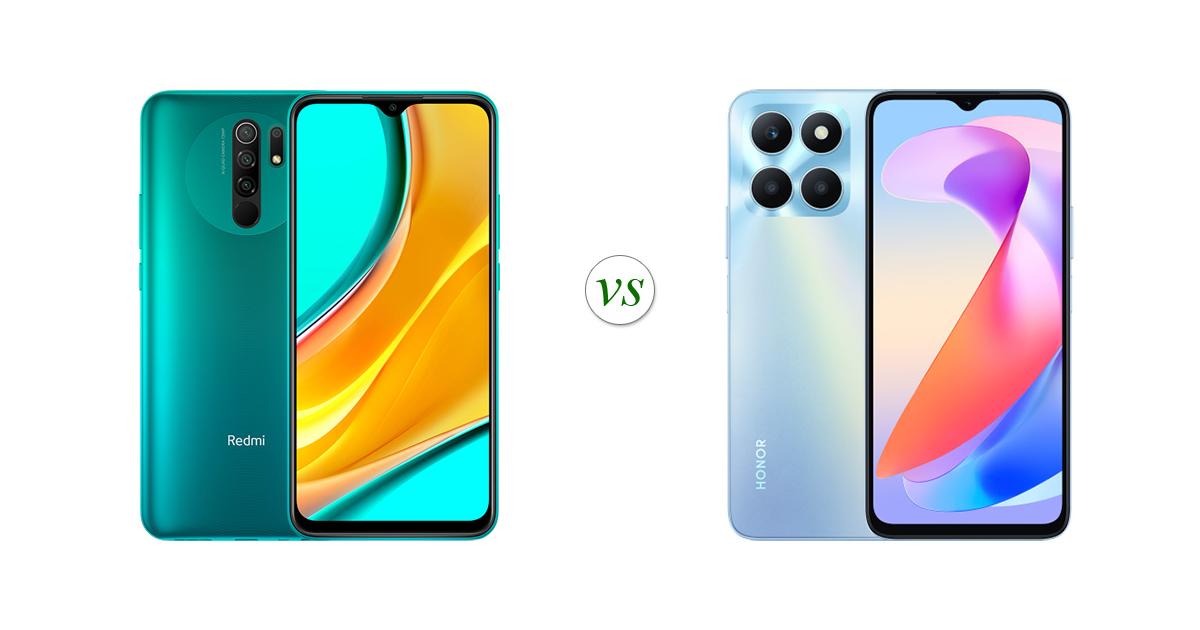 Xiaomi Redmi 9 vs HONOR X6a: Side by Side Specs Comparison