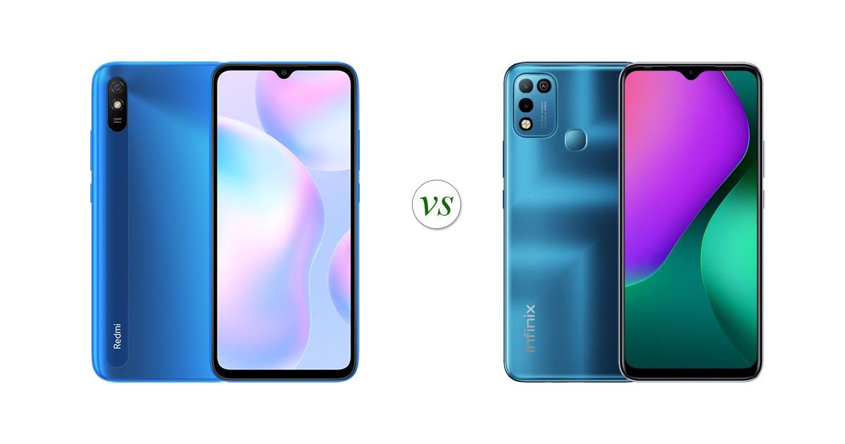 infinix hot 10 vs redmi 9a