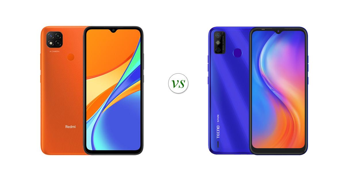 redmi 9c vs tecno spark 6 go