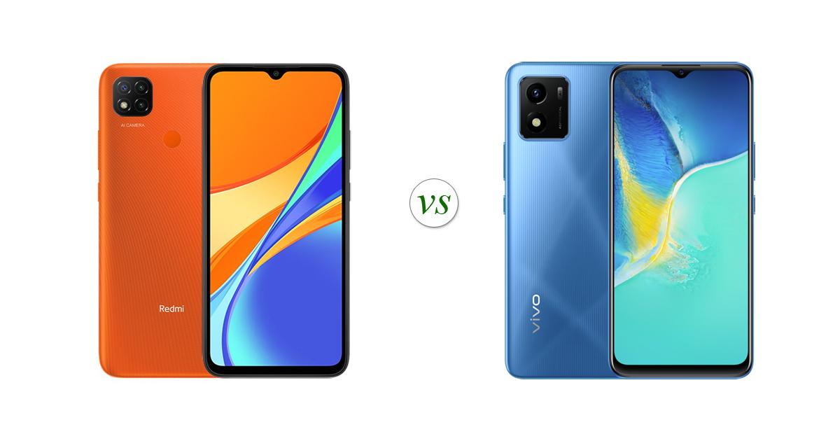 vivo y01 vs redmi 9c