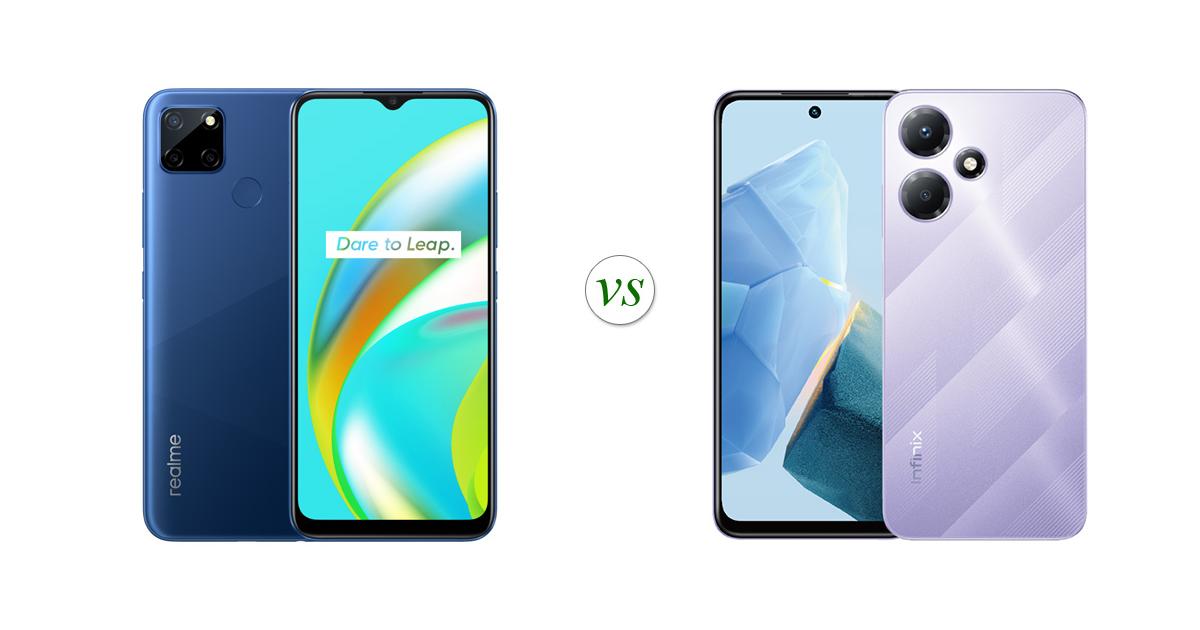 realme c12 vs infinix hot 9 play