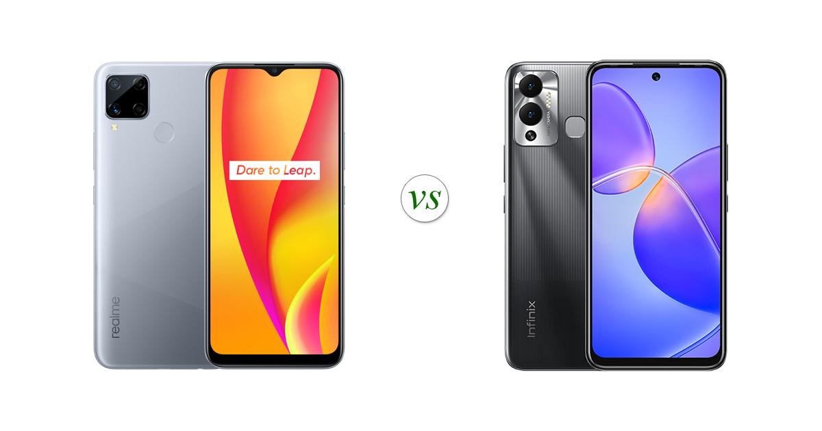 infinix hot 12 play vs realme c15