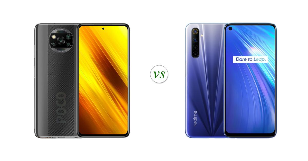 Realme 6 и poco x3 сравнение