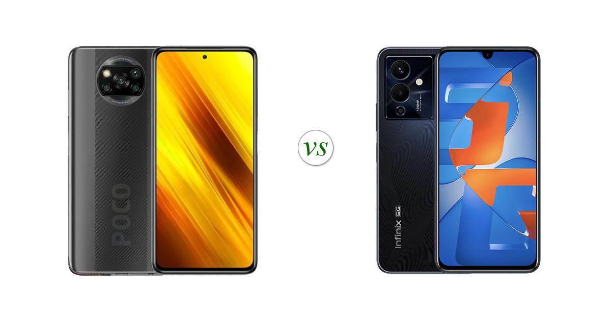 infinix note 12 2023 vs poco x3 nfc