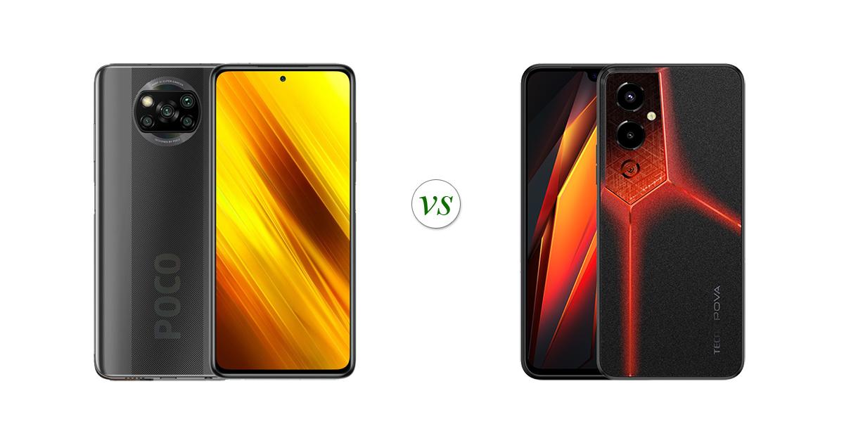 tecno pova 3 vs poco x3 pro