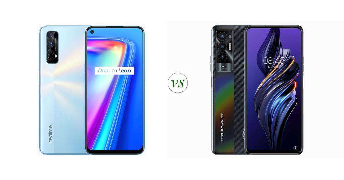 tecno pova 5 vs realme c35